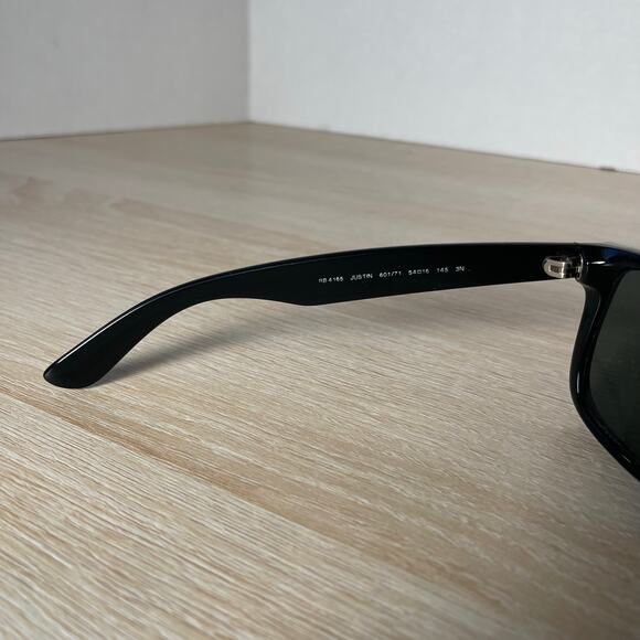 Ray-Ban RB4165 Justin 601/71 Sunglasses Black FRAMES ONLY 54-16-145 - Picture 10 of 10
